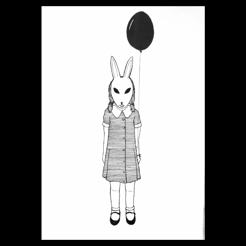 Creepy Kids Print - Set of 4