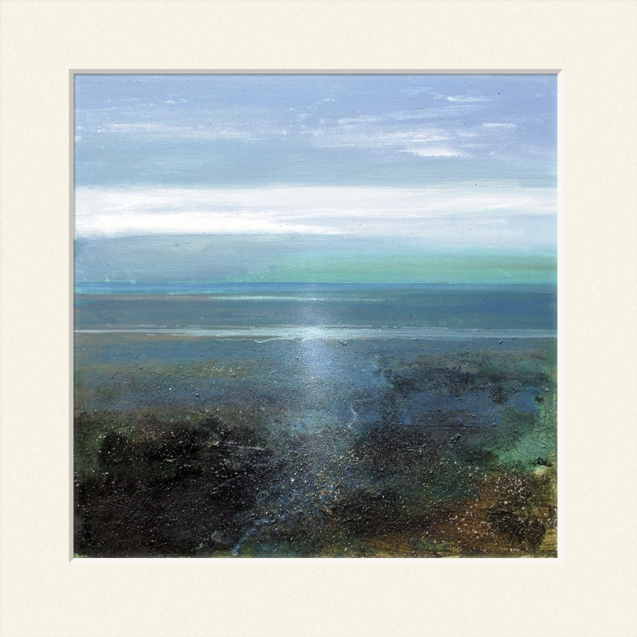 Winter's afternoon on the Estuary print